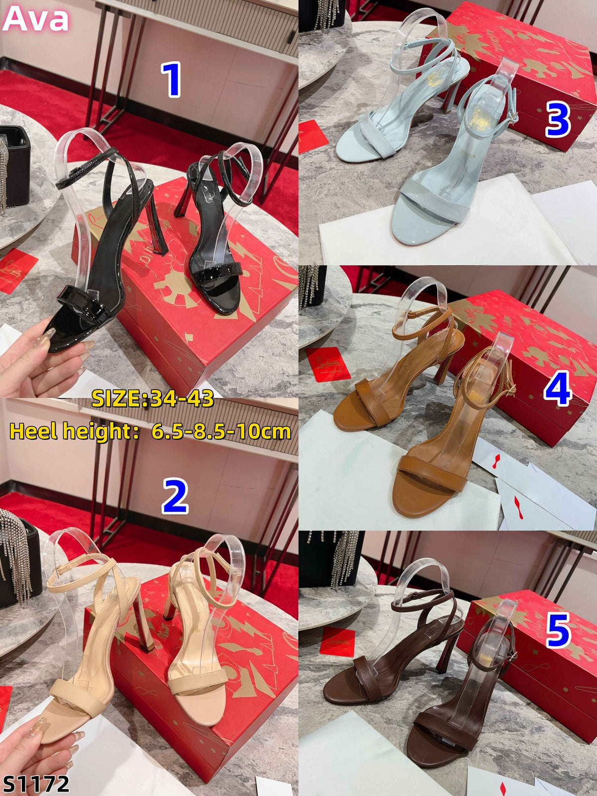 S1172 high heels