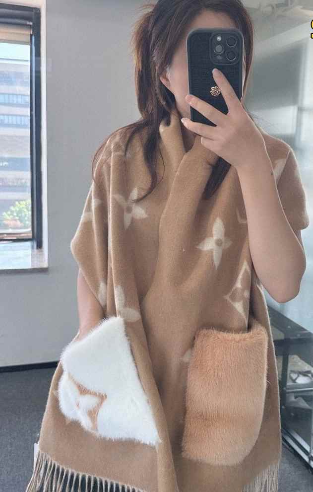 S1928 L cashmere scarf