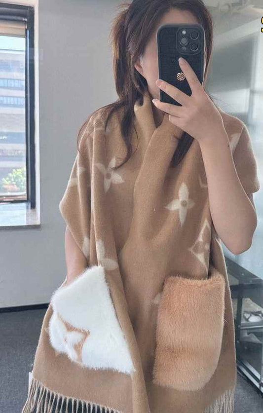 S1928 L cashmere scarf