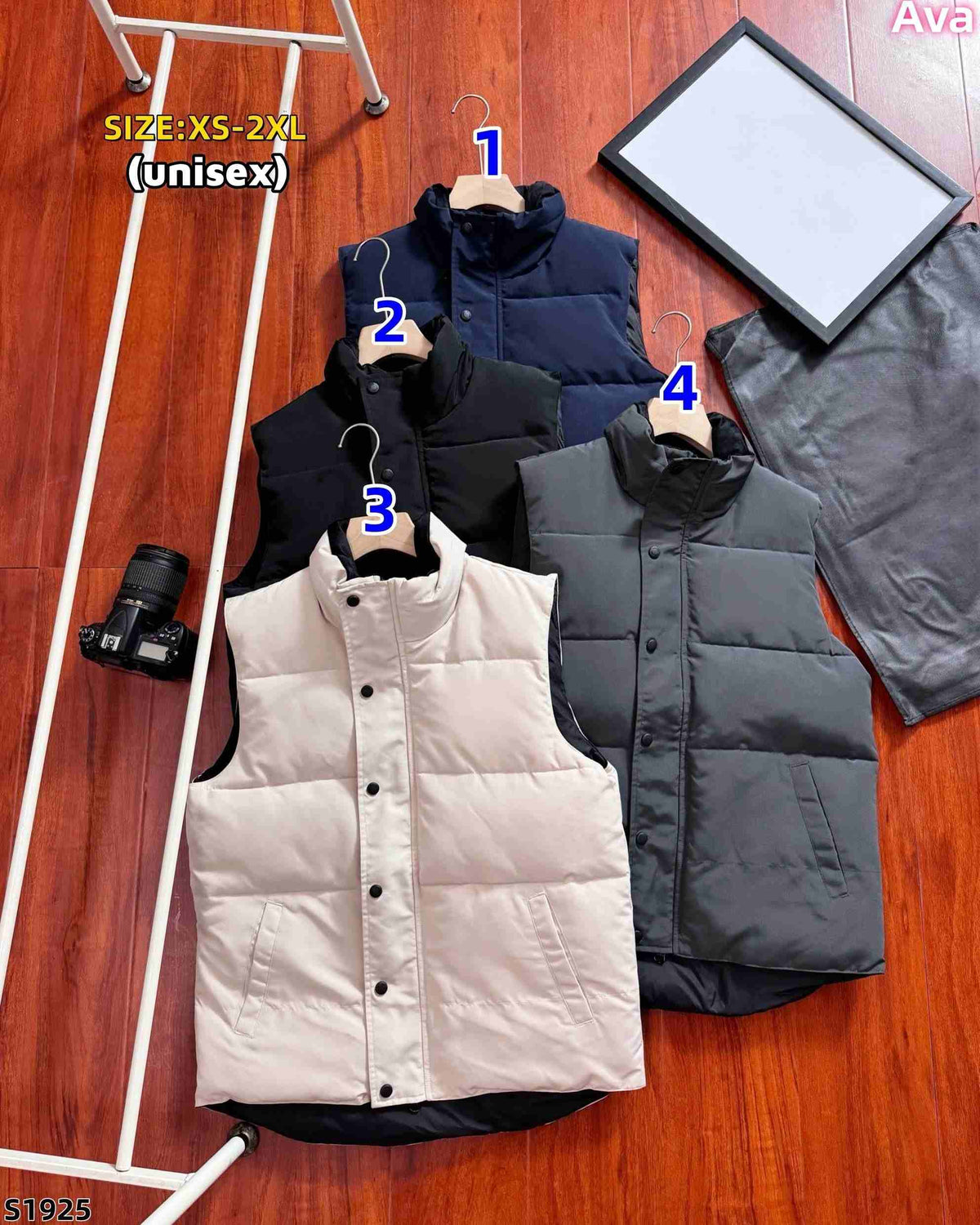 S1925 Canada down vest (unisex)