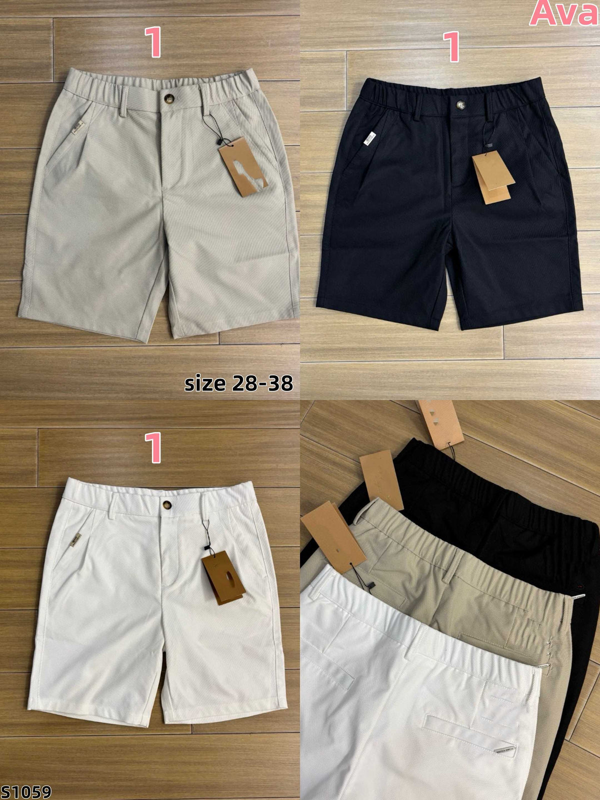 S1059 Burb shorts  clothing