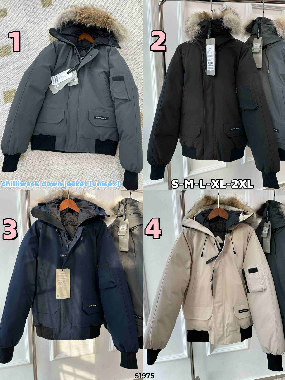 S1975 Canada down jacket (unisex)