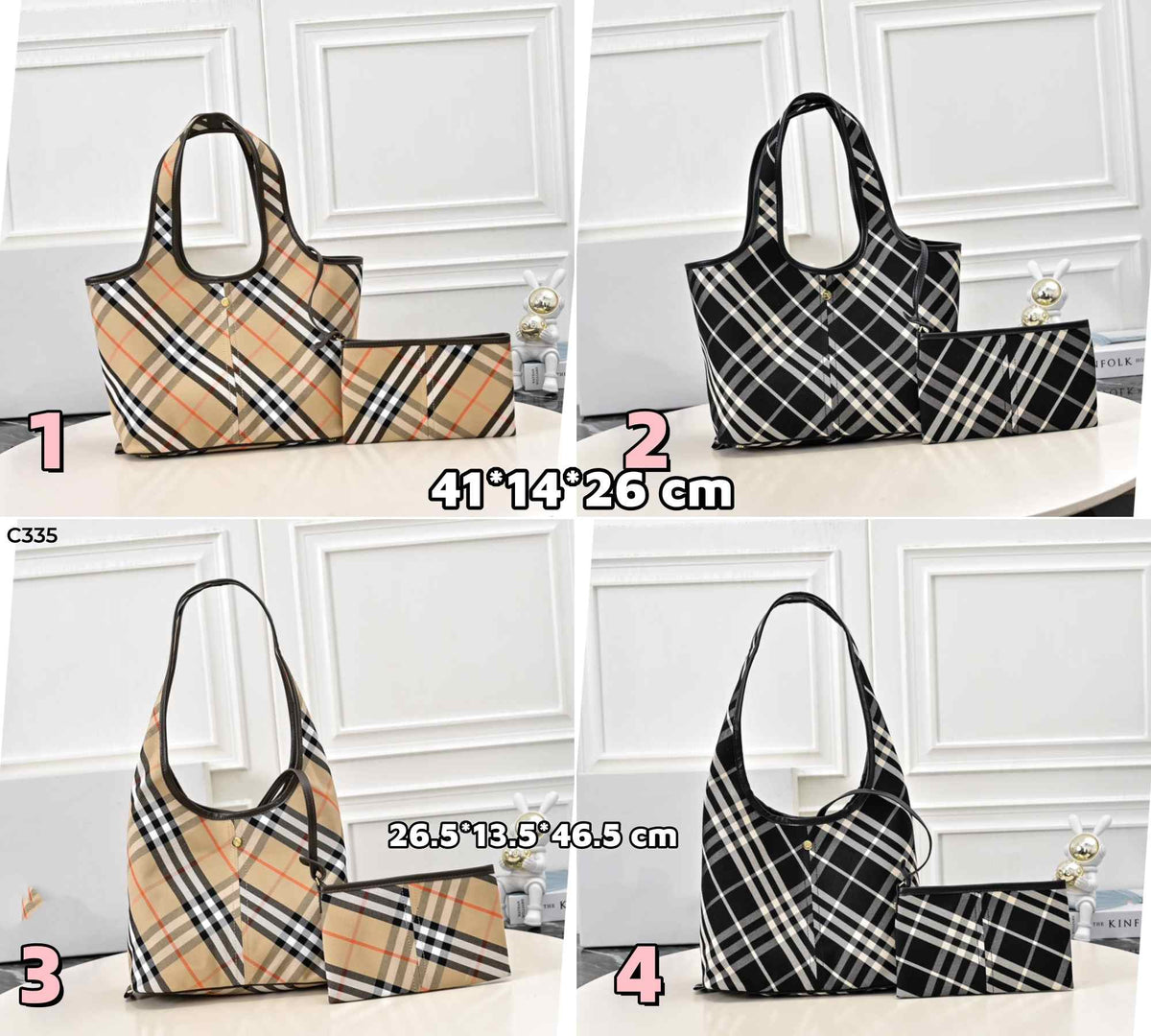 C335 Burb Tote Bag
