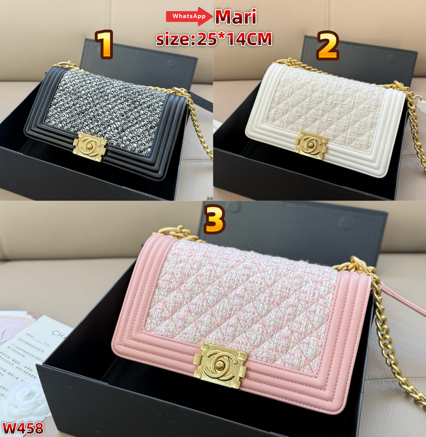 W458   chain bag