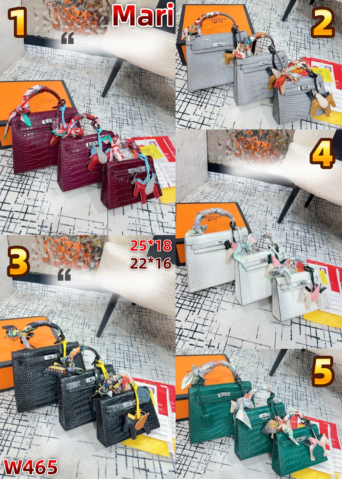 W465  handbag