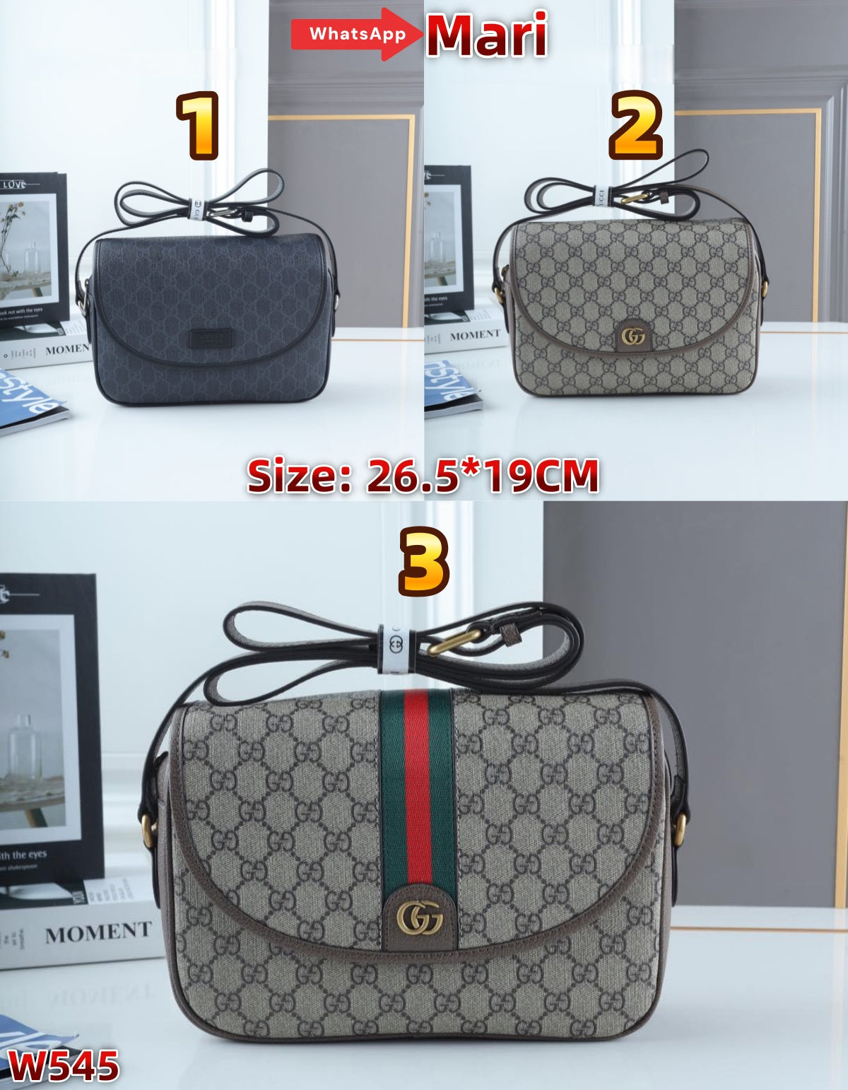 W545  messenger bag
