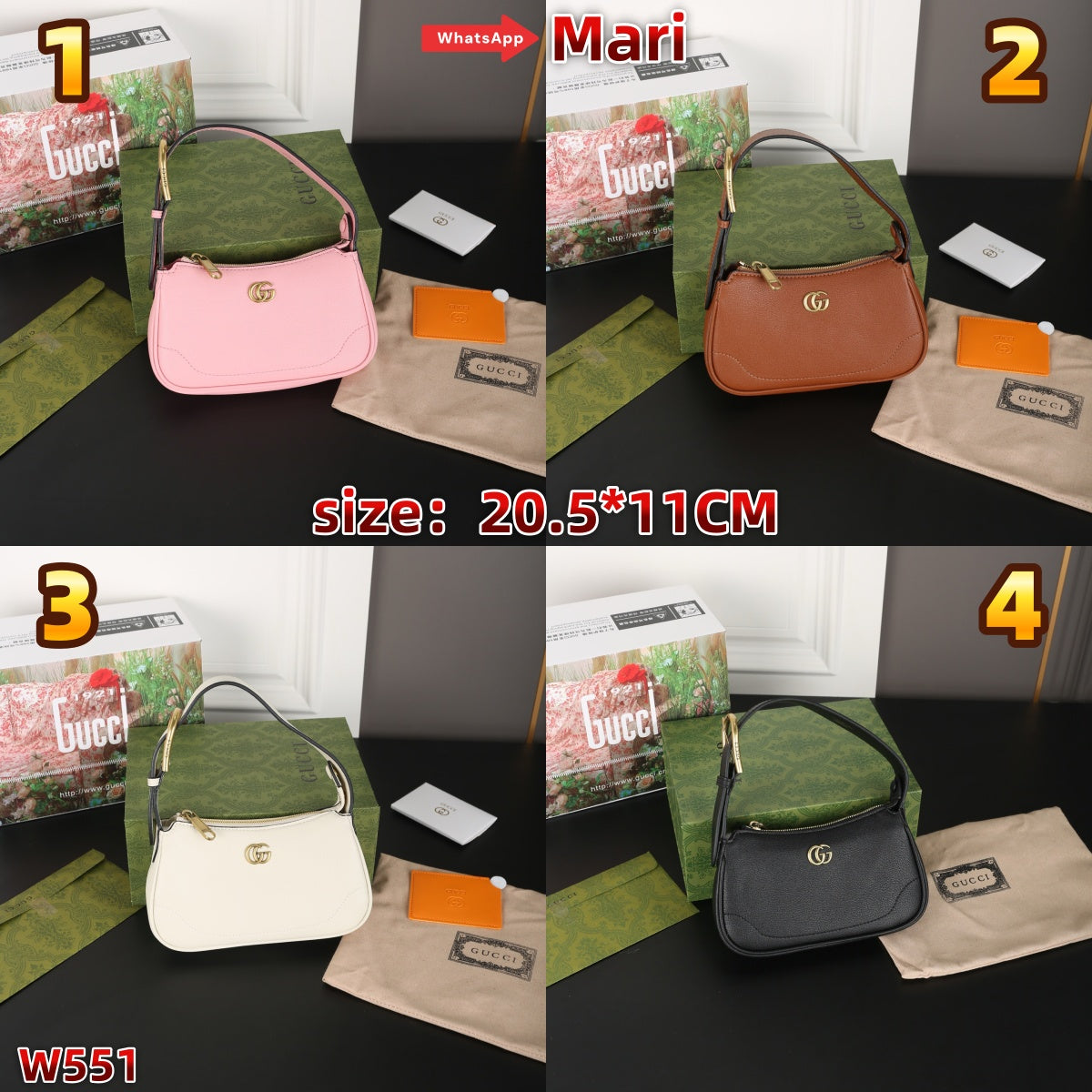 W551  underarm bag