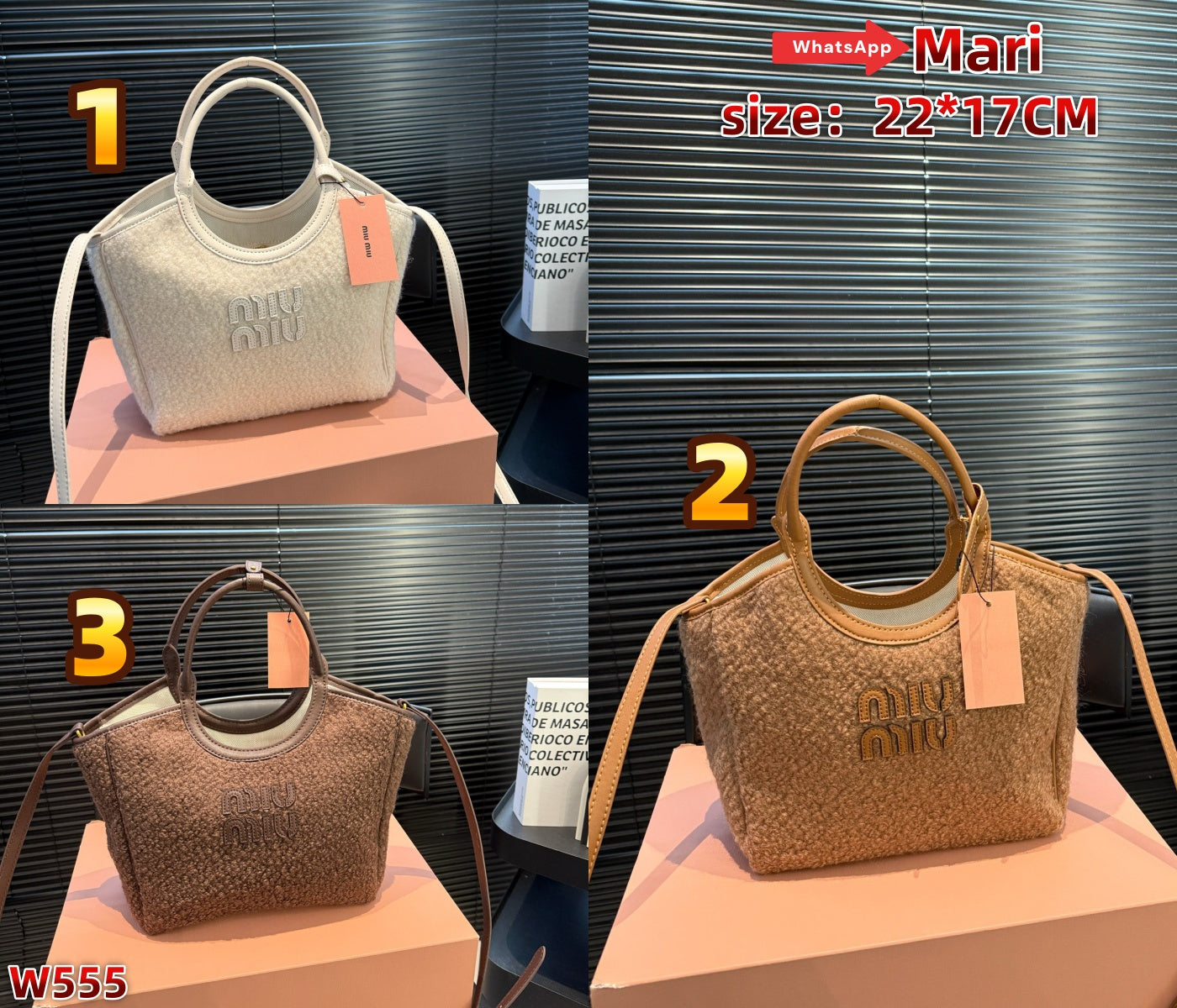 W555  Tote bag