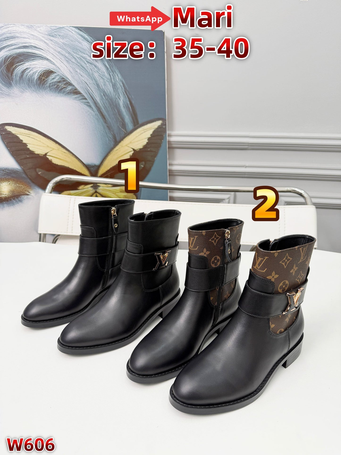 W606  Ankle boots