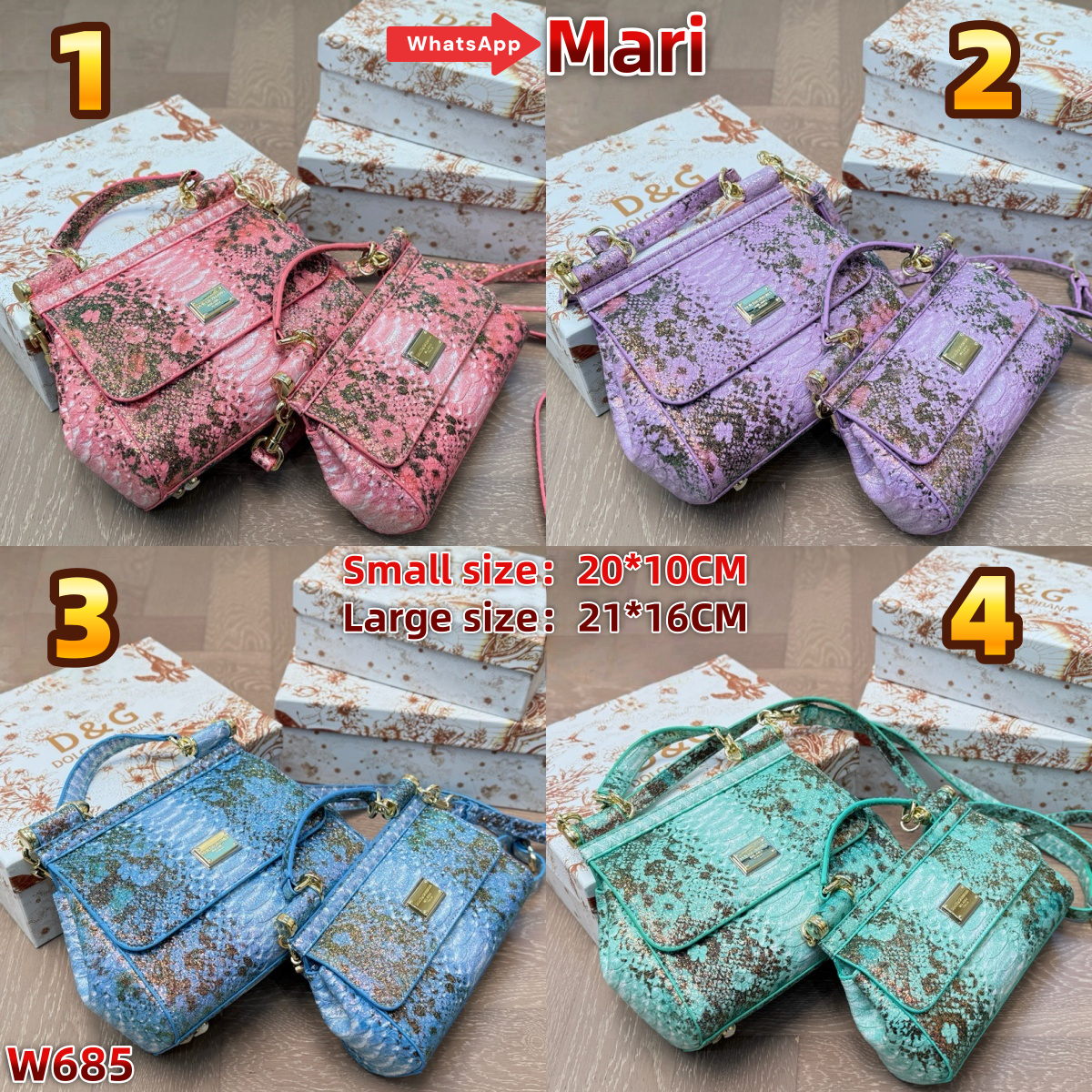 W685   handbag