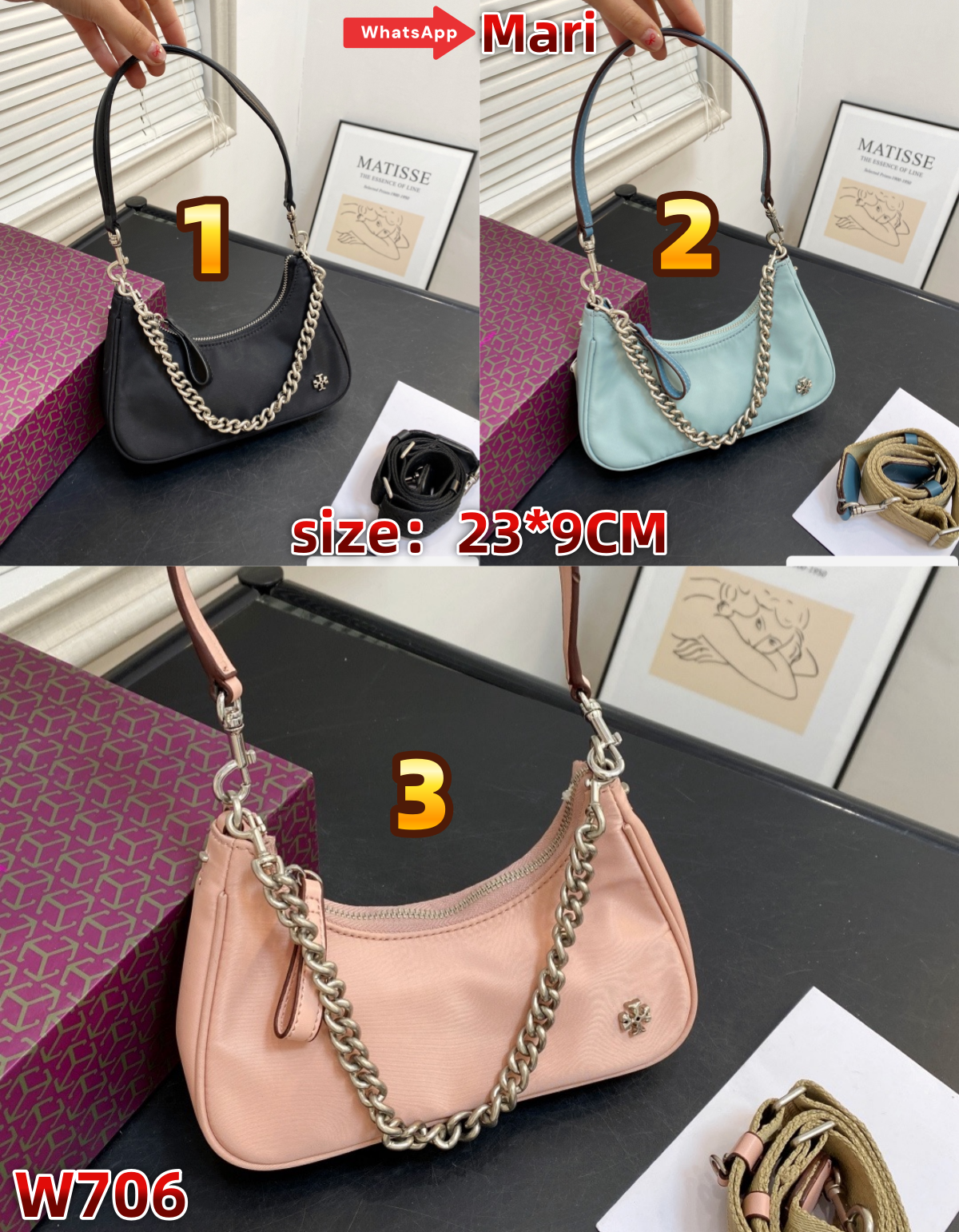W706  underarm bag