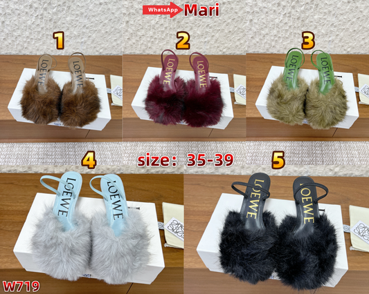 W719  Mule Sandals
