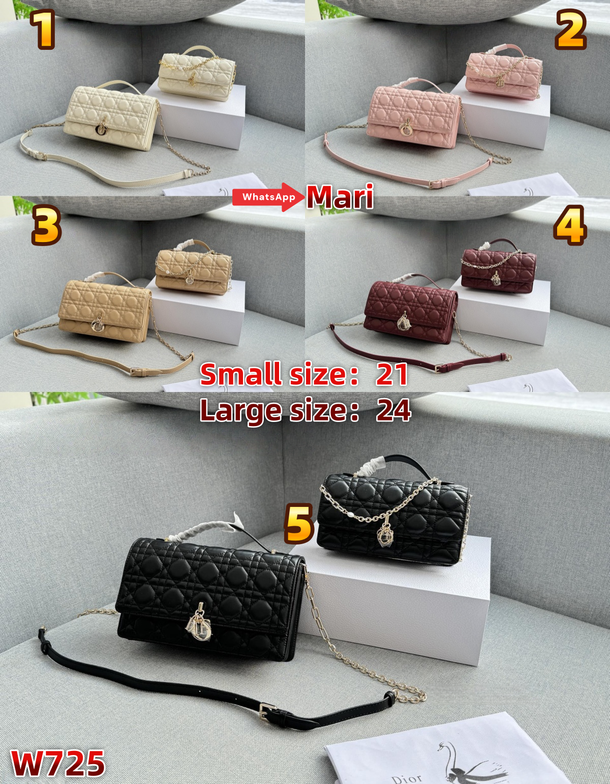 W725  chain bag