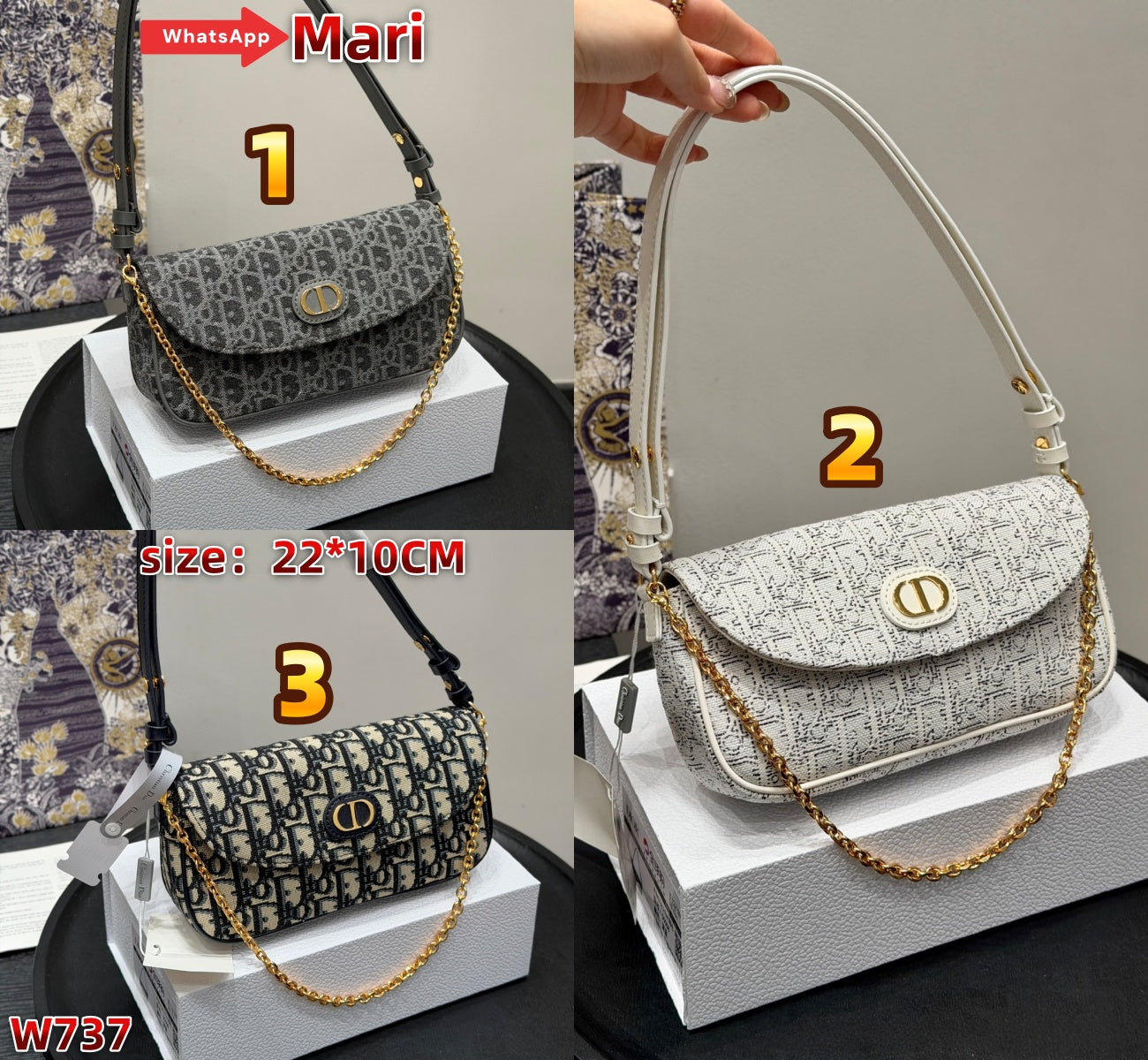 W737  underarm bag