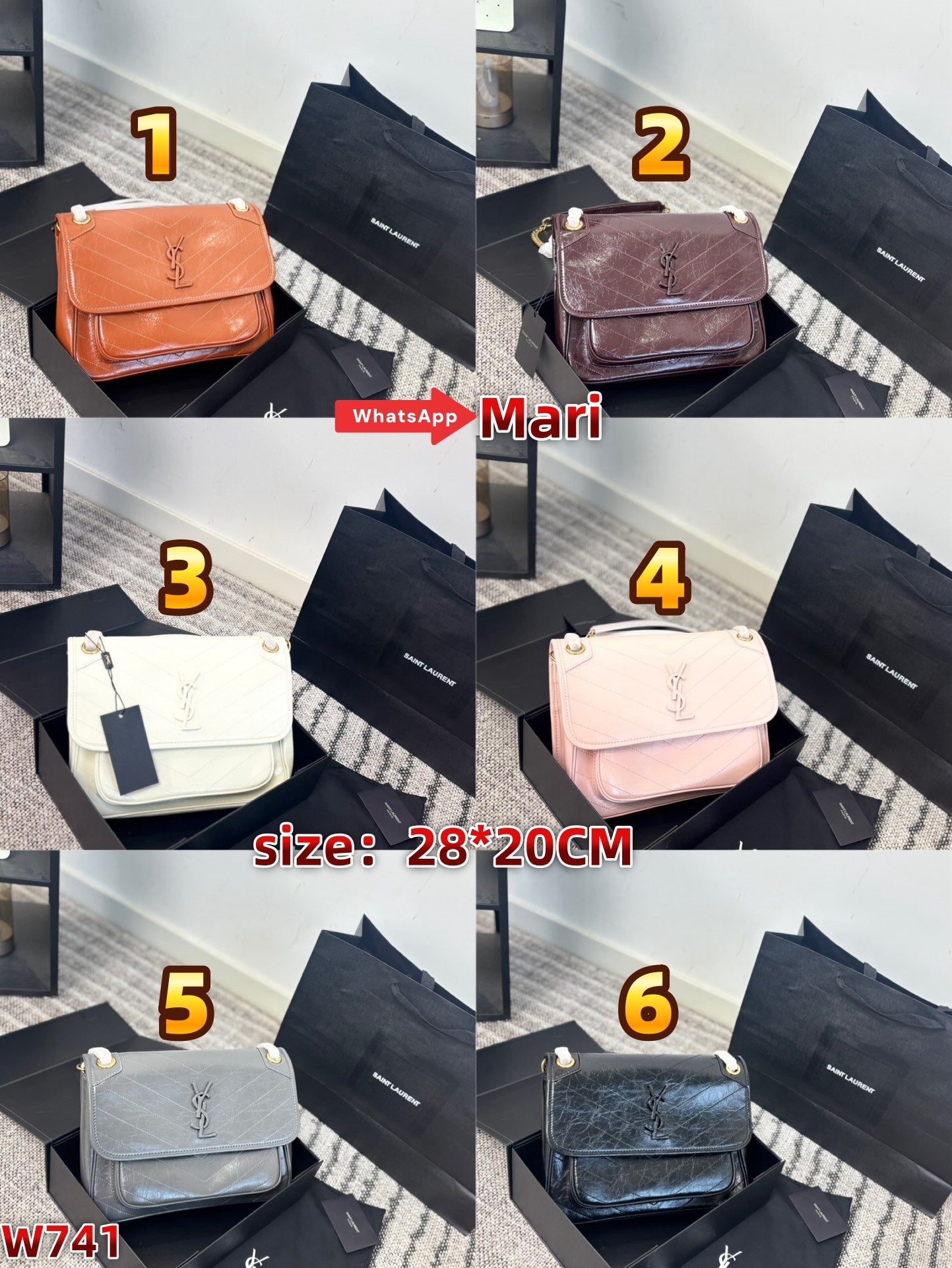 W741  shoulder bag