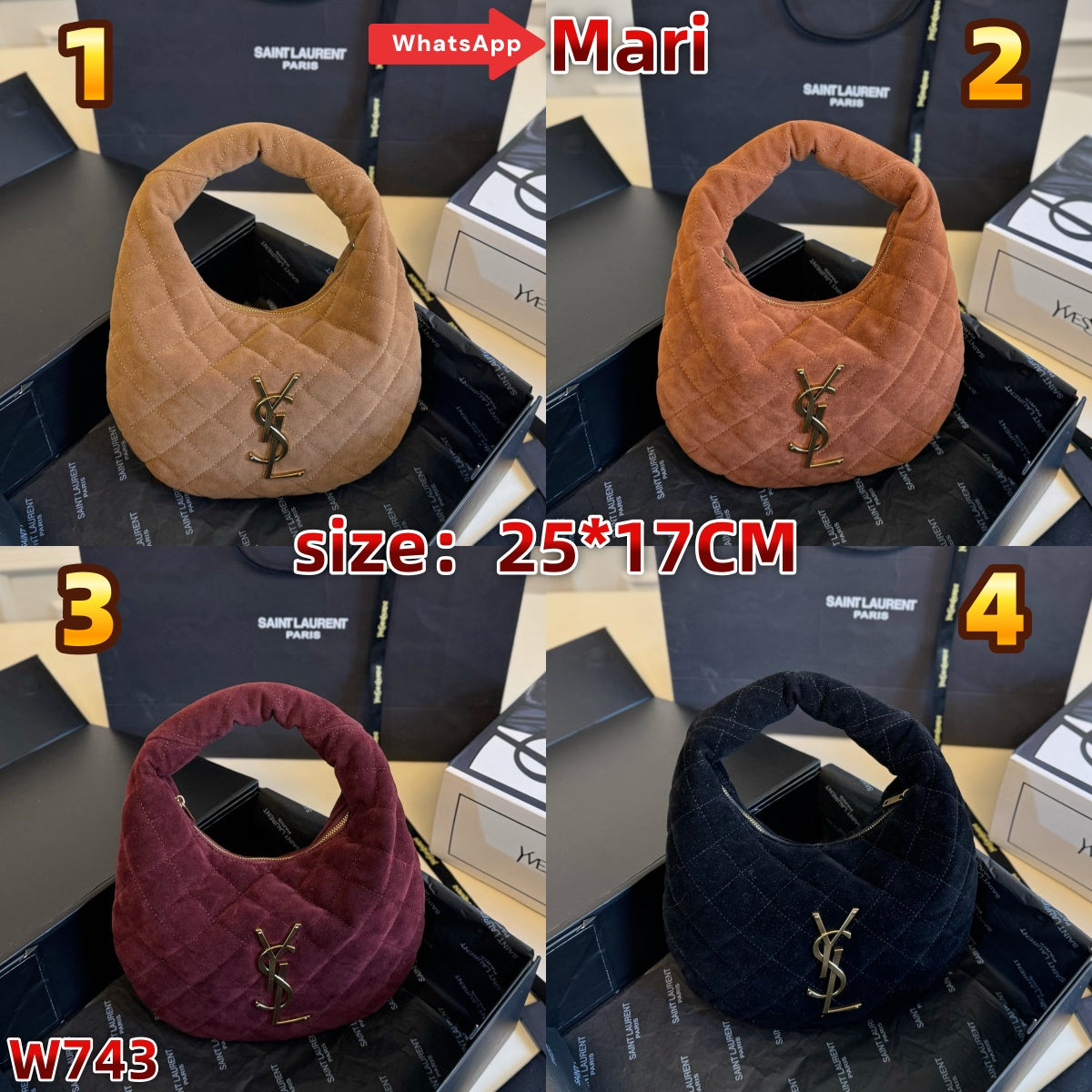W743  handbag