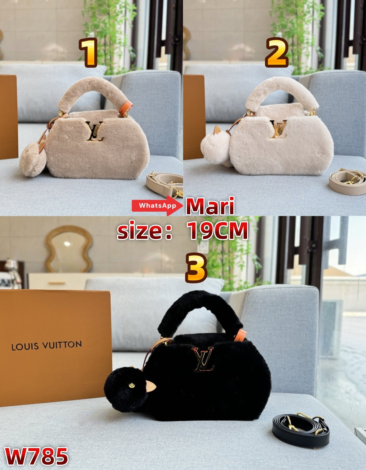 W785  handbag