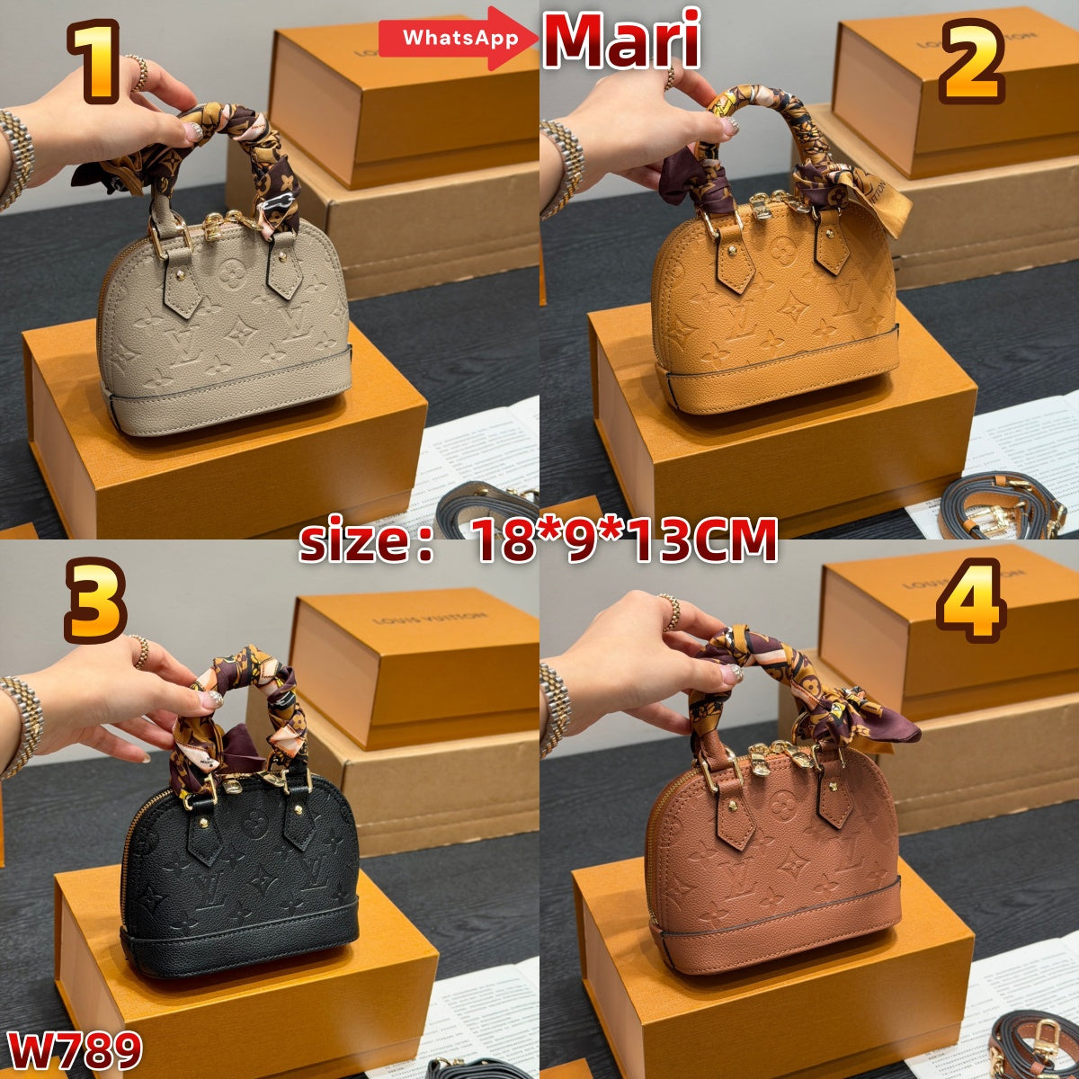 W789  shell bag