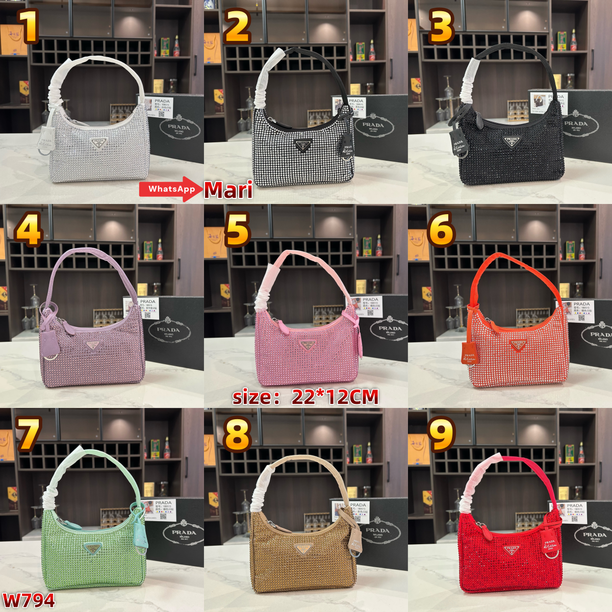 W794  underarm bag