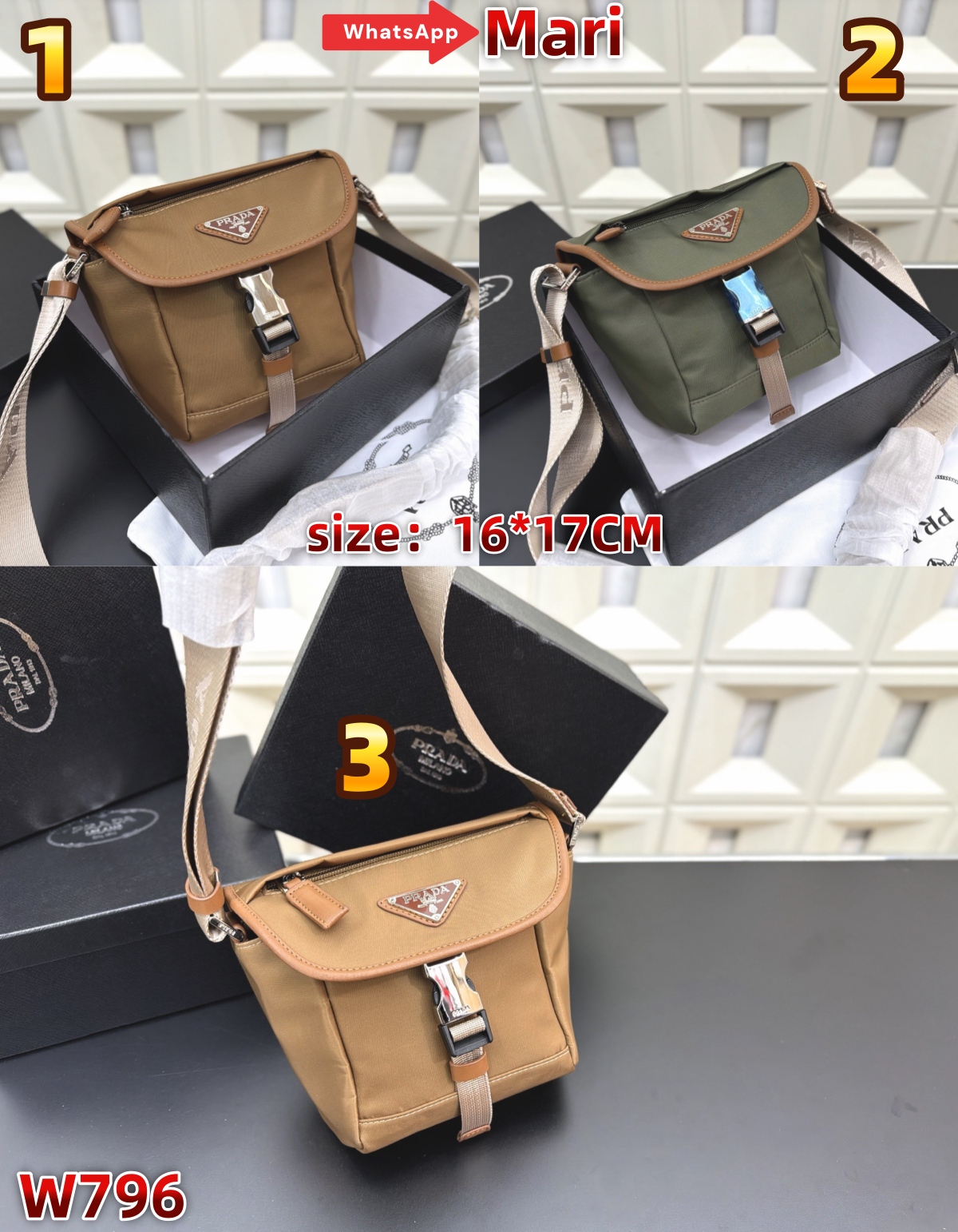 W796  messenger bag