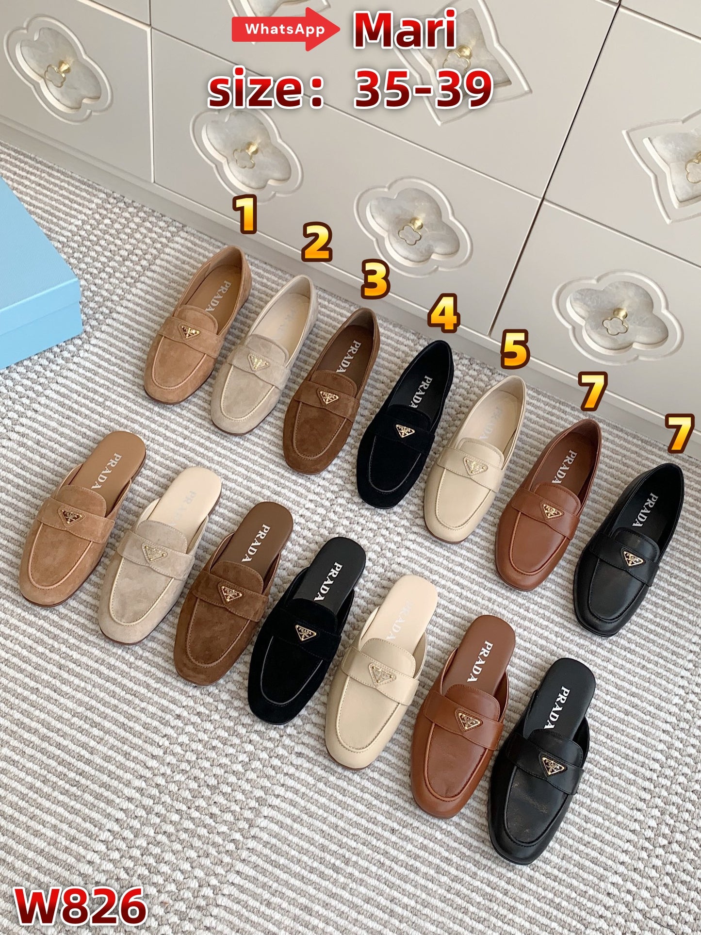 W826  Mules