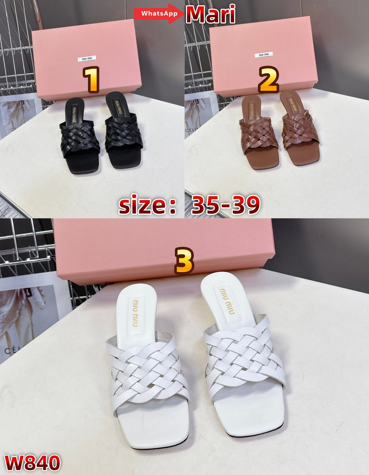 W840  High-heeled sandals