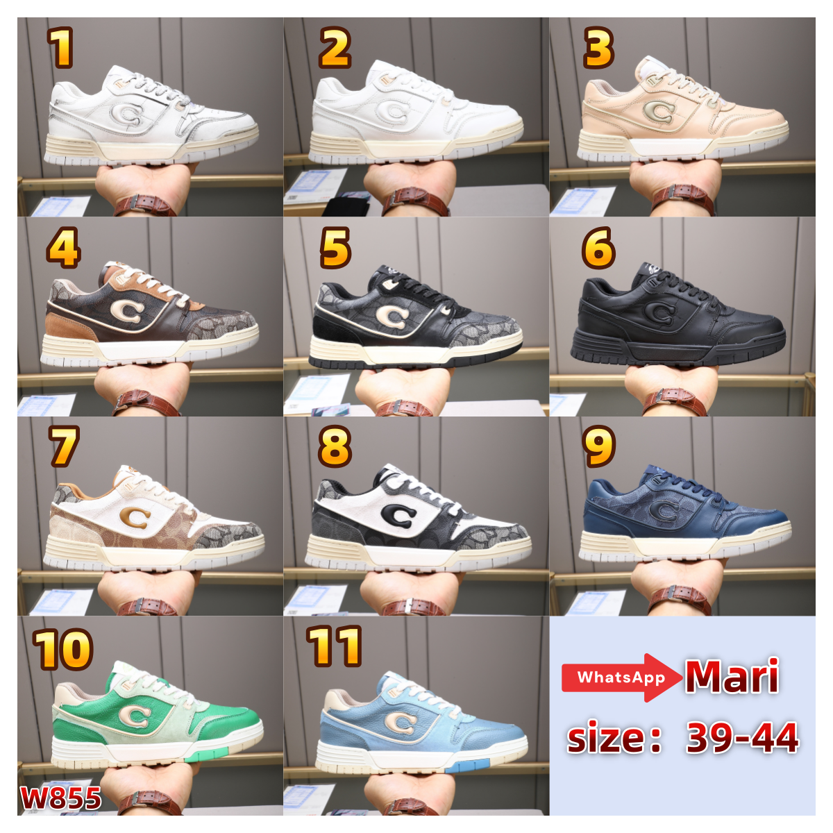 W855 sneakers