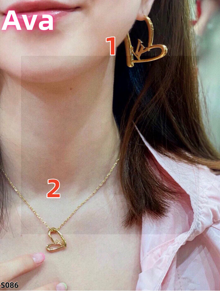 S086 L earrings