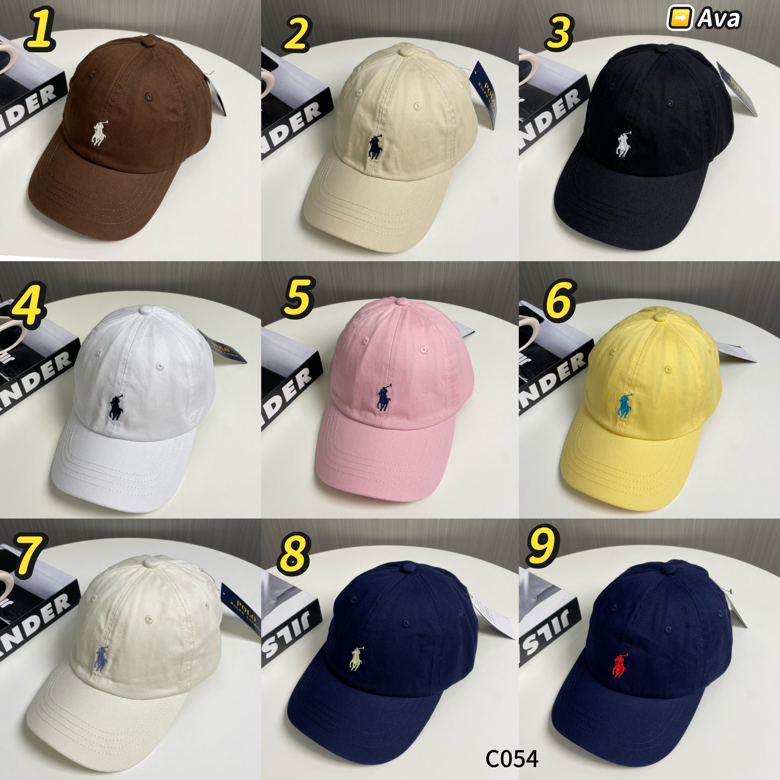 C054 Ralph Lauren Baseball Cap