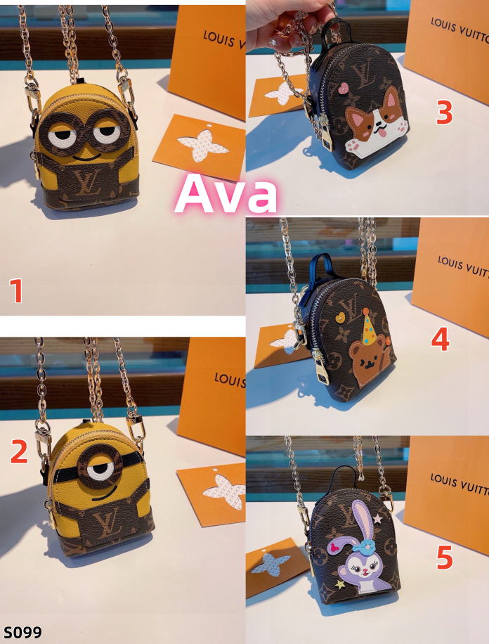 S099 L New Keychain Coin Purse