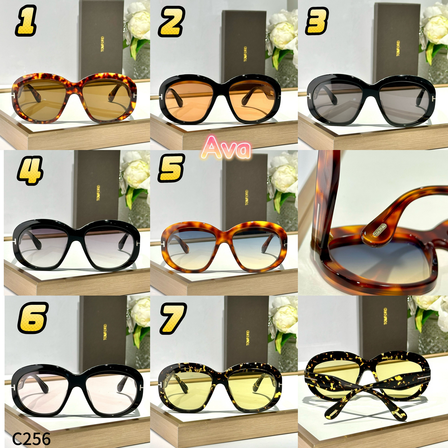 C256 Tom Ford Glasses