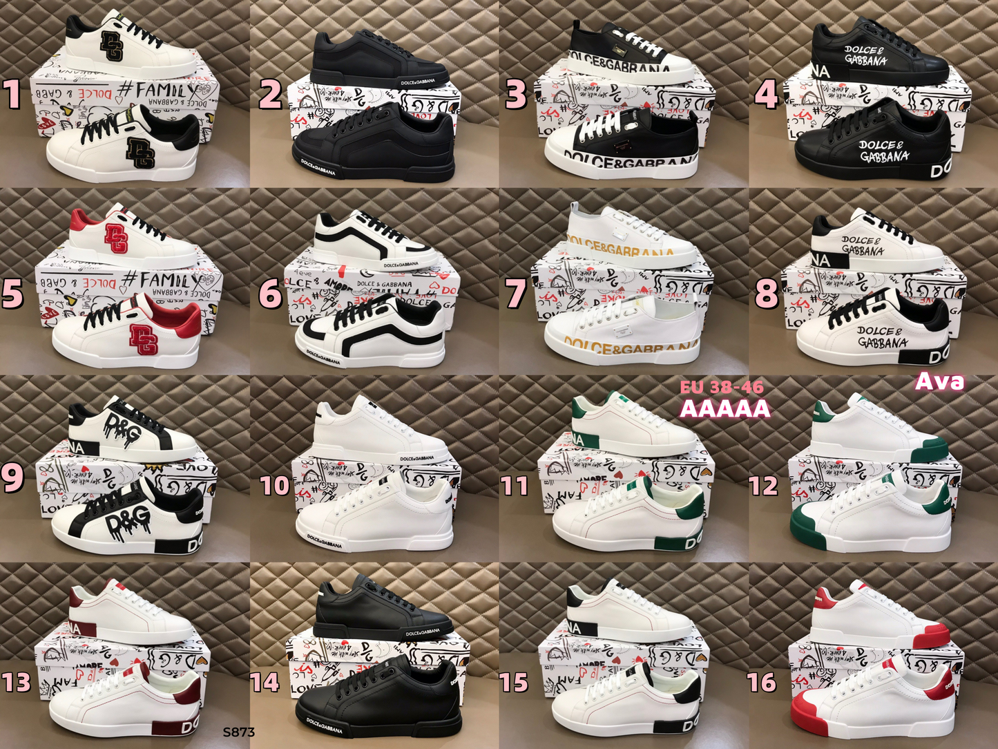 S873 DG DOLCE&GABBANA Portofino sneakers