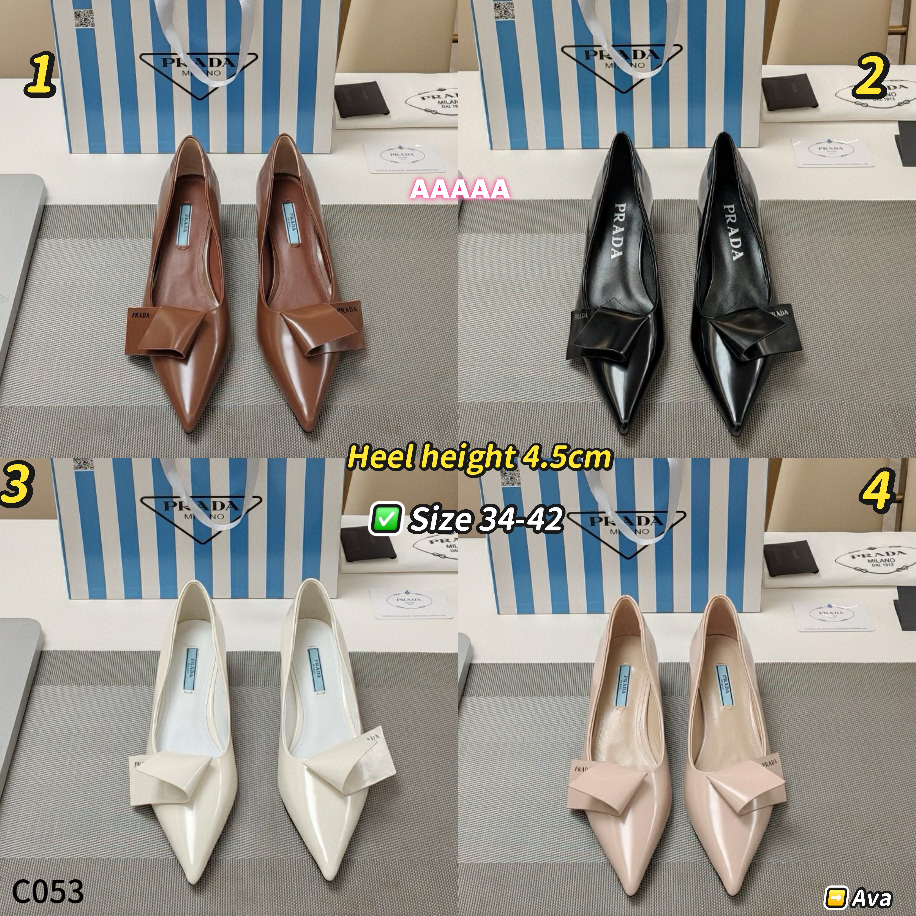 C053 Prada High Heels