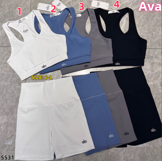 S531 alo yoga set yoga suit