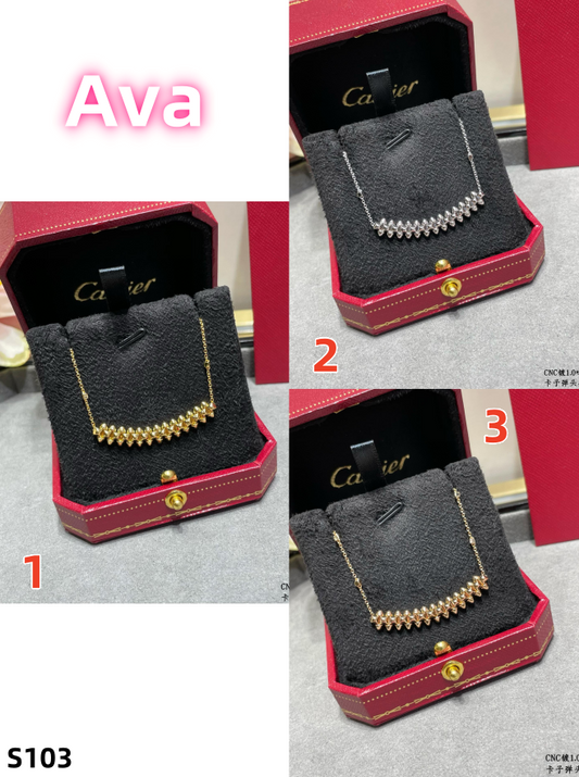 S103  Bullet Necklace