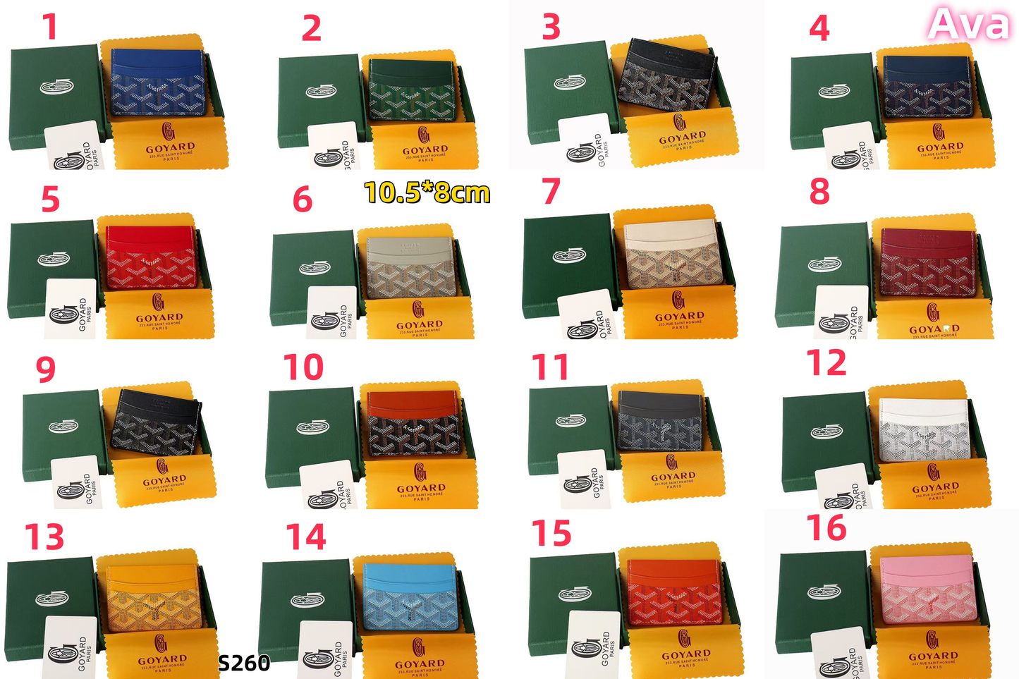 S260 Goya Card Pack