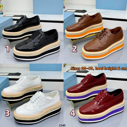 C143 Pra women's lace-up shoes