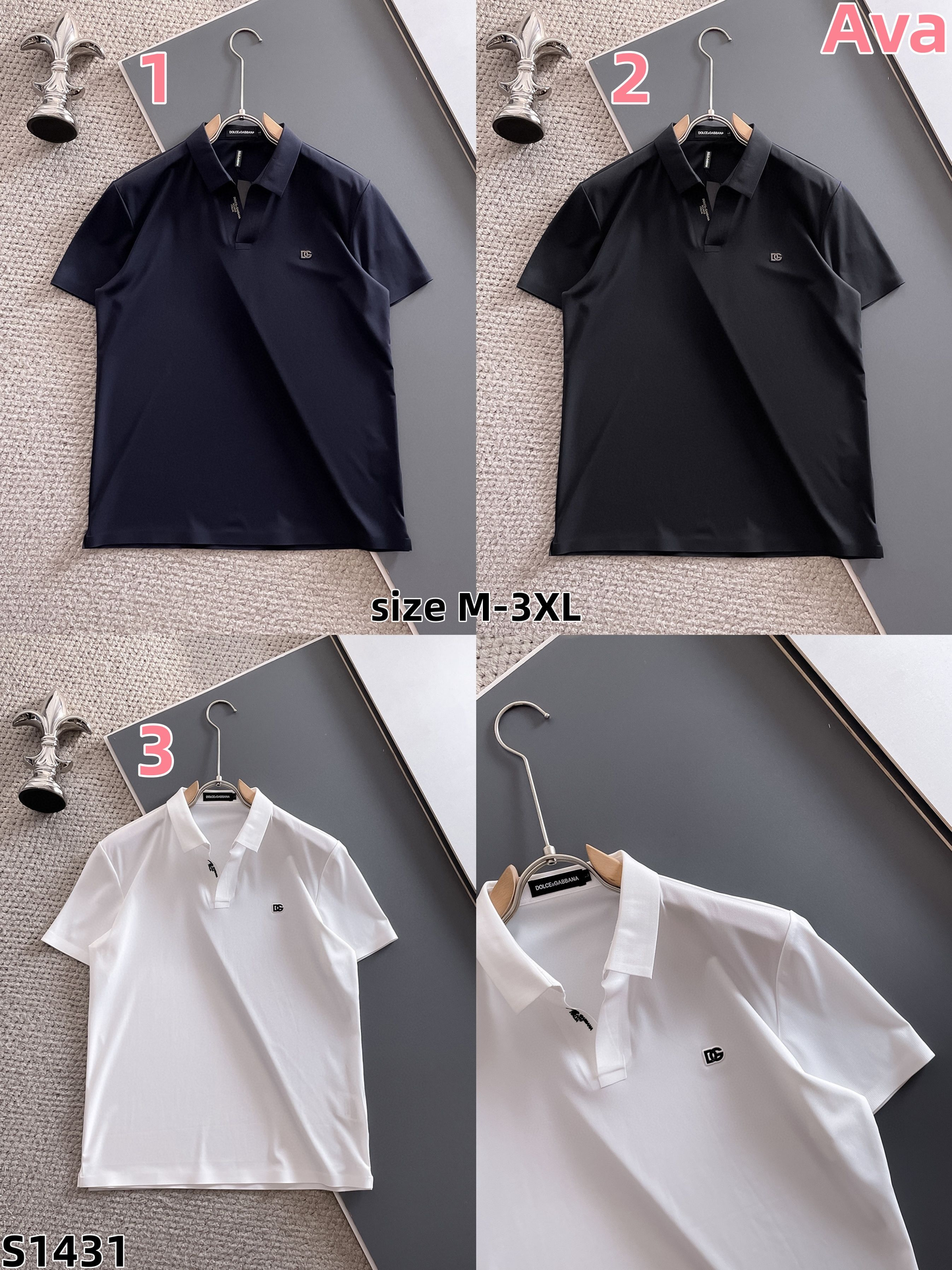 S1431 Dolce & Gabbana polo shirt