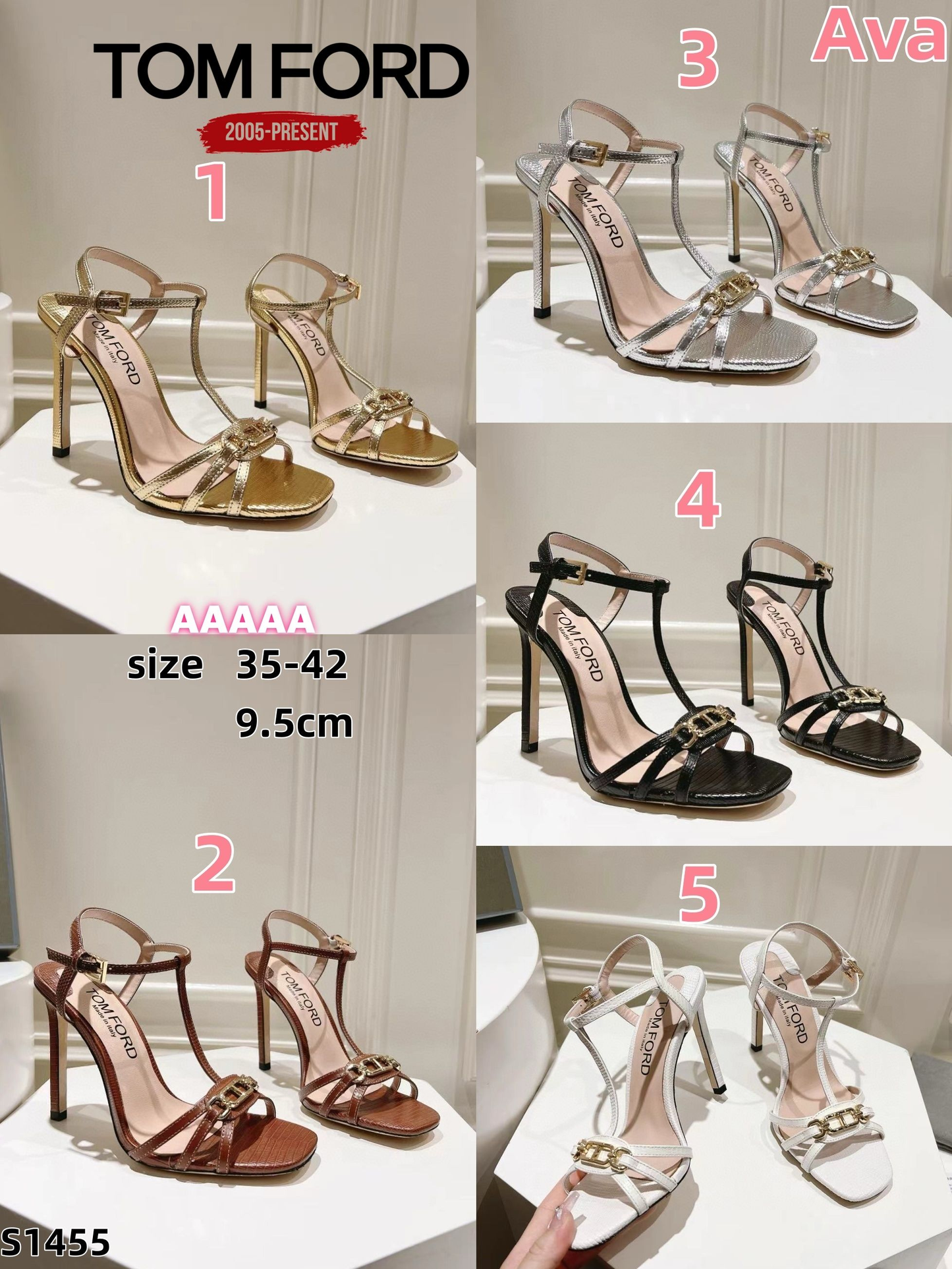 S1455 Tom Ford high heels
