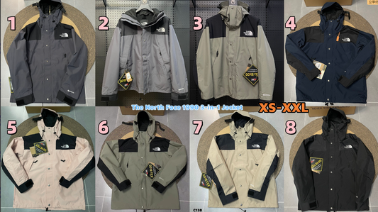 C138 The North Face Detachable Down Jacket 3-in-1 Jacket