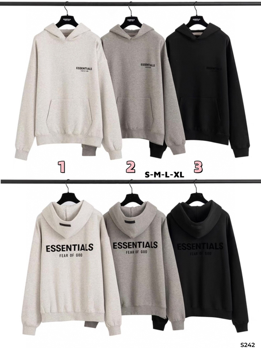 S242 ESSENTIALS hoodies