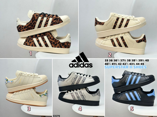 S1579 Adidas Superstar II shoes