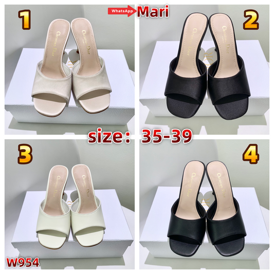 W954  Mid-heel sandals