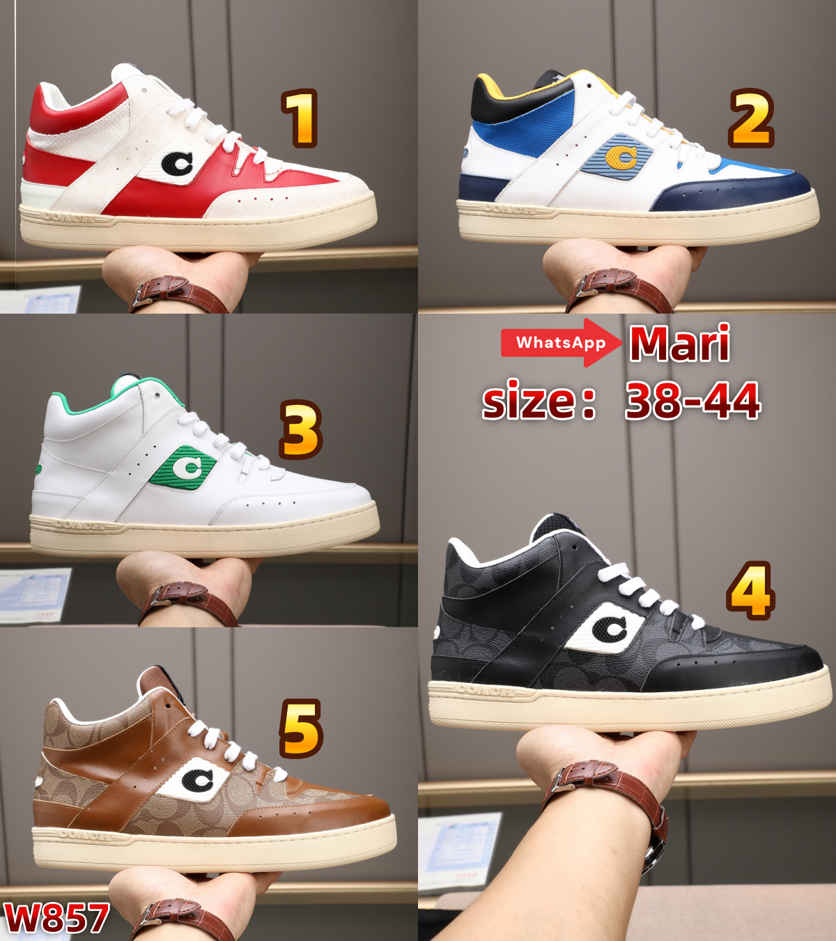 W857  sneakers