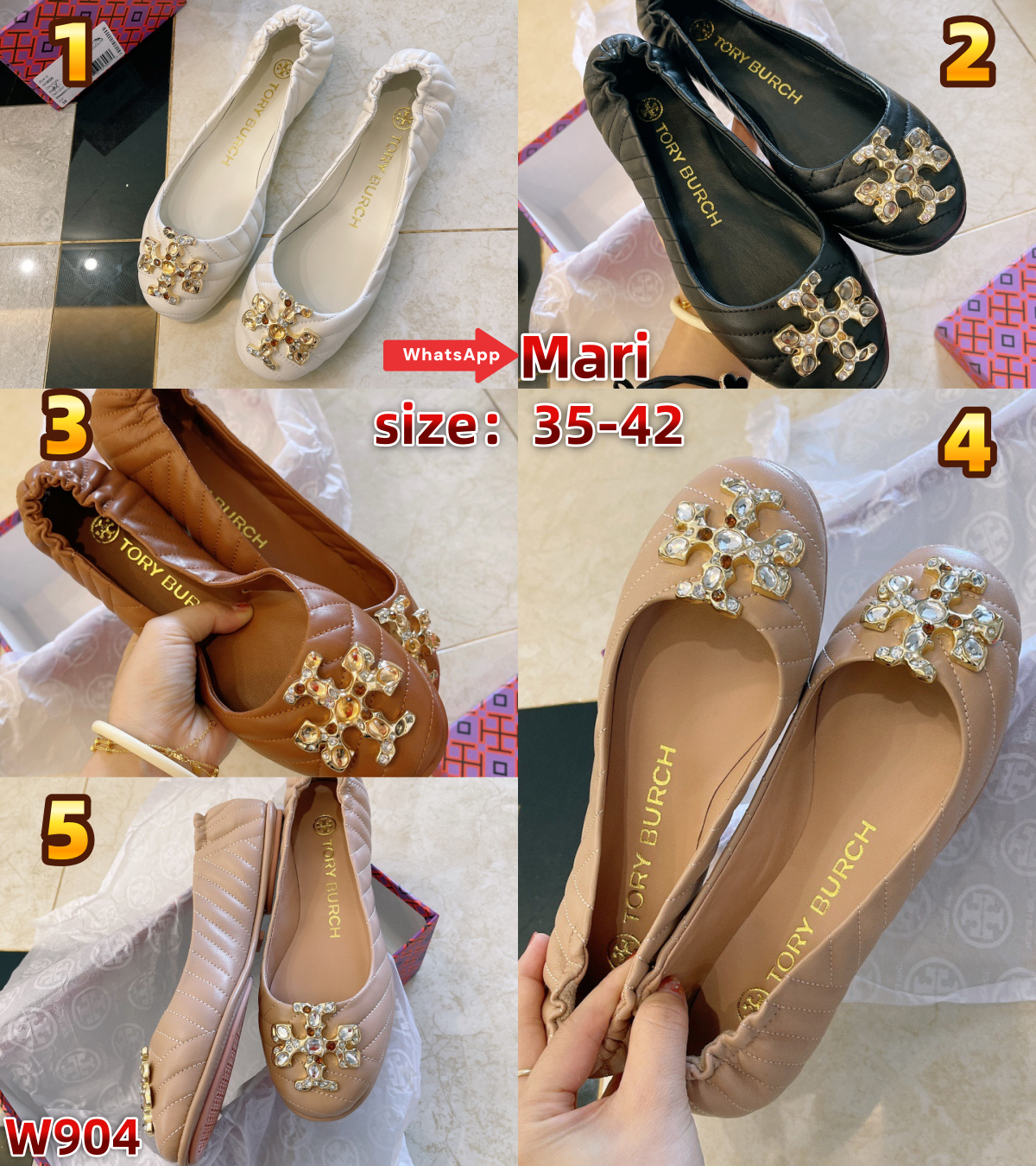 W904 ballet flats