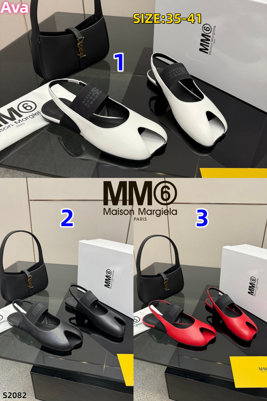 S2082 Maison Margiela MM6 Margiela Mary Jane Shoes