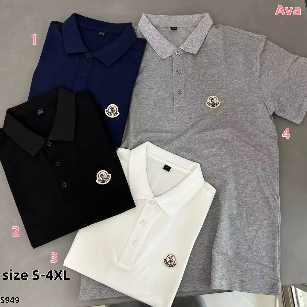 S949 Moncler polo shirt