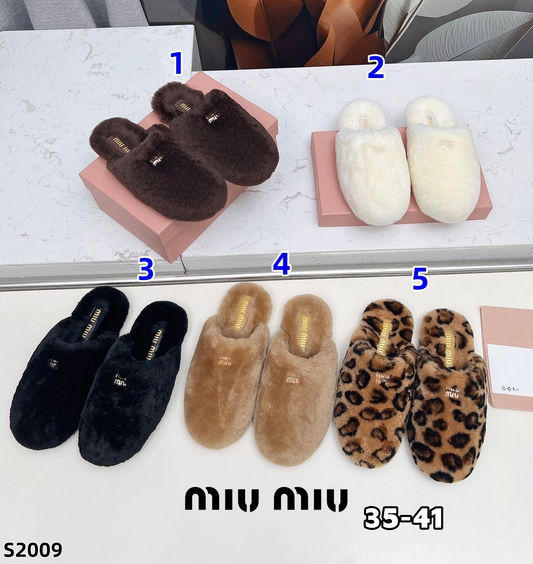 S2009  Miu slippers