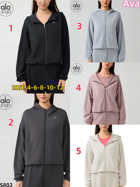 S802 alo Hoodie Sweatshirt