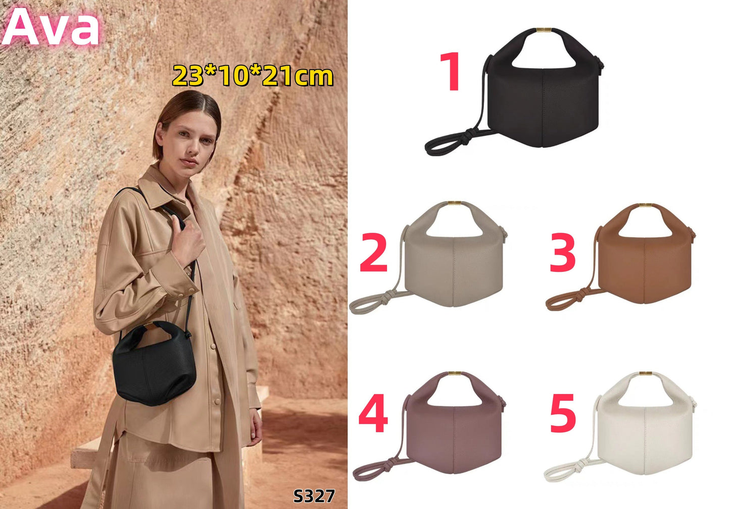 S327 POLÈNE shoulder bag